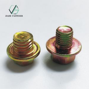 Flansch öl schraube Schraube Motoröl ablass schraube Stopfens ch raube Konkaver Kopf Sechs kant flansch schraube Klasse 8.8 10.9 12.9 - Product Image 6