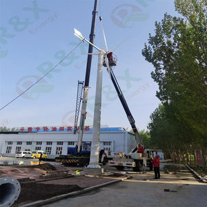 30Kw 20kW 10 <span class=keywords><strong>kW</strong></span> 5KW trục ngang Tua Bin Gió 120V 220V/380V gió nhà máy hệ thống với năng lượng mặt trời bảng điều khiển biến tần - Product Image 2