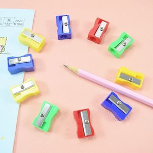 <b>Mini</b> Pencil Sharpener Plastic Manual For Children Standard Size Bulk Packaging - Product Image 2