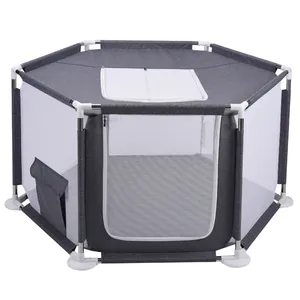 Hondenbox Draagbare Pet <span class=keywords><strong>Play</strong></span> Pen Opvouwbare Pet Tent Met Grote Capaciteit Voor Indoor Oxford Hek - Product Image 1