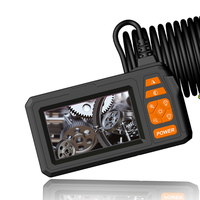 Cámara Endoscópica Industrial con Inspección de 360 Grados, Cable de 30 m, Pantalla IPS de 4.3 Pulgadas, Clasificación IP67