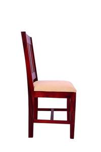 Handcrafted Solid Wood <b>Dining</b> <b>Chair</b> with Rustic Natural Finish and Custom Artisan Craftsmanship for Home <b>Dining</b> Room Cafe Use - Product Image 3