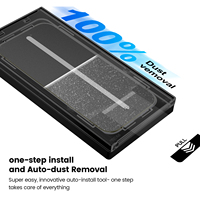 Offre Spéciale – Nouvelle Boîte Magique ODM – Protection d'écran en Verre Trempé Incassable et Anti-Traces de Doigts à Installation Facile pour iPhone 18 17 Pro