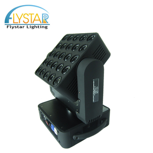 Chất Lượng Cao 25X12 W Ánh Sáng Sân Khấu 5X5 RGBW LED Ma Trận Di Chuyển Đầu Trên Bán - Product Image 5