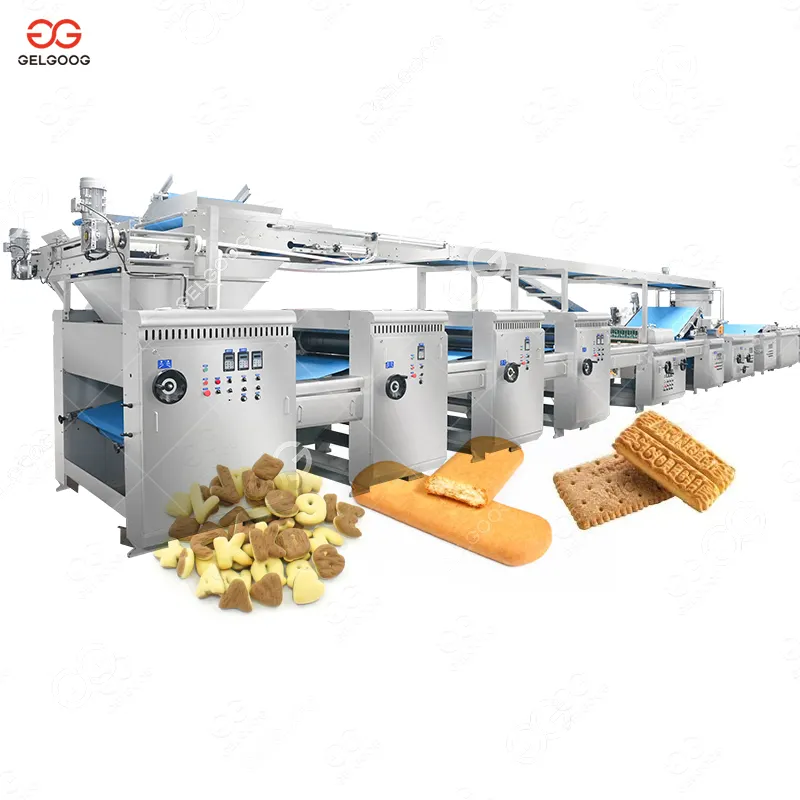 Semi-Automatic Twist 2 Color Biscuit Form Biscuit Making Equipment Infants Biscuit Production Lines Cookie