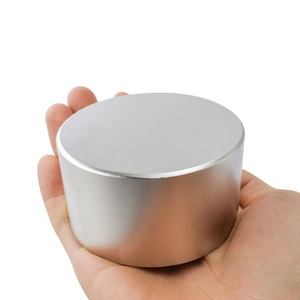 Custom Permanent Round Magnetic Material NdFeB N52 Neodymium <strong>Magnet</strong> Big Super Strong Cylinder <strong>Magnet</strong> - Product Image 4