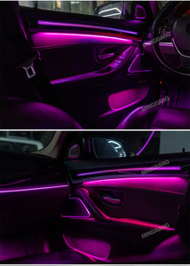 Eclairage d'ambiance de voiture pour <span class=keywords><strong>BMW</strong></span> Série 5 2012-2017 F10 Intérieur LED 64-colour Dynamic Symphony Ambient Lighting Kit - Product Image 2