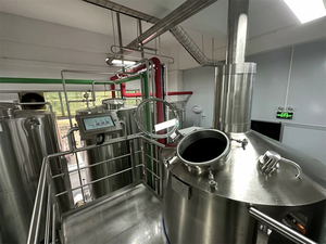 Récipient sous pression à noyau en acier inoxydable chauffé à la vapeur 1000L 2 pour bouilloire de brassage de bière - Product Image 6