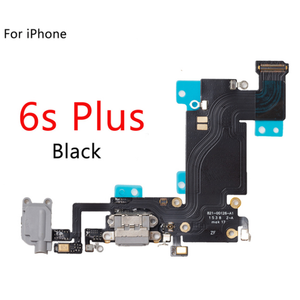 Port de charge USB pour <span class=keywords><strong>iPhone</strong></span> 6G 6 6S Plus 5G 5C 5S <span class=keywords><strong>SE</strong></span> connecteur <span class=keywords><strong>prise</strong></span> audio casque + microphone câble flexible station d'accueil de remplacement - Product Image 5