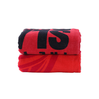 Serviette de rallye sport personnalisée en coton microfibre imprimée de logo personnalisé Serviette de rallye gym en coton avec logo personnalisé