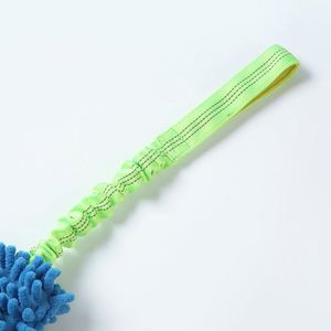 Juguete Resistente para Perros con Cuerda Elástica, Mopa de Chenilla, Juguete Interactivo con Pelota de Goma para Entrenamiento y Limpieza Dental - Product Image 4
