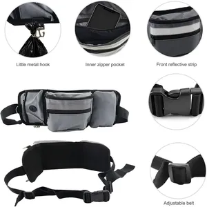 Borsa <span class=keywords><strong>per</strong></span> Snack <span class=keywords><strong>per</strong></span> <span class=keywords><strong>Cani</strong></span>, Marsupio Multifunzione in Nylon <span class=keywords><strong>per</strong></span> Addestramento all'Aperto, Borsa <span class=keywords><strong>per</strong></span> Alimentazione Addestratore di Animali Domestici, Può Contenere Snack e <span class=keywords><strong>Premi</strong></span> - Product Image 6