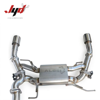 Système d'échappement Cat-back haute performance avec silencieux pour Suzuki Swift 1.6 Modèle ZC31S 2006-2010 en acier inoxydable avec valve pour un son de course amélioré