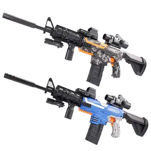 New M416 Soft Bullet nerf plastic Gun Fully Auto Toys Air Shooting Game shell ejecting pistol Gun For Kids