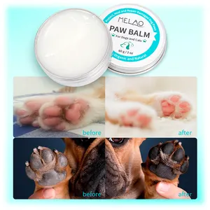 Hoge Kwaliteit Private Label Pet Paw Nose Care Cream Natuurlijke Hond Kat Buiten Gebarsten Beste Kiezen Paw Balsem