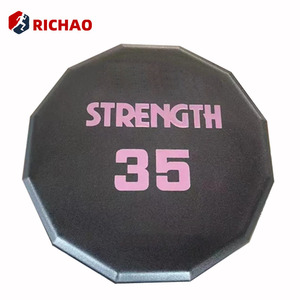 Commercial Gym Dumbbells Custom LOGO Urethane <strong>Dumbells</strong> <strong>Set</strong> <strong>20KG</strong> Free Weights Home Gym Equipment 12 Sides Cpu Dumbbells - Product Image 4