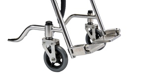 Support de repose-pieds en acier de précision pour fauteuil roulant - Usiné CNC pour fauteuil roulant électrique |   Ajustement personnalisé - Product Image 4