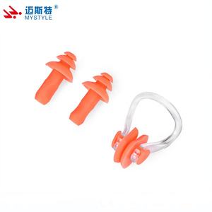 Autocollants étanches d'oreille de silicone de pince-nez de natation faits sur commande, couvertures d'oreille pour la douche de natation, protecteurs d'oreille - Product Image 3