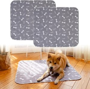 Tappetini Assorbenti per Animali Domestici Ecologici, Antiscivolo, Lavabili, Riutilizzabili, Impermeabili e Traspiranti per l'Addestramento di Cuccioli e Cani - Product Image 1