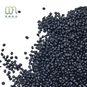 Granulés plastiques <span class=keywords><strong>de</strong></span> masterbatch noir transparent PP haute concentration pour applications <span class=keywords><strong>de</strong></span> calandrage et d'extrusion - Product Image 2