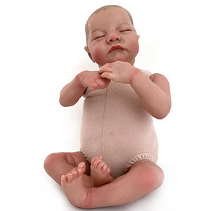 Bebés Reborn de 45 <span class=keywords><strong>cm</strong></span> para dormir, muñecos de bebé de silicona suave de vinilo, Boneca Realista, Boneca, Menino - Product Image 4