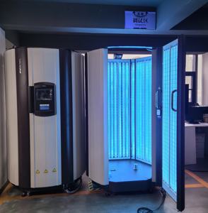 Appareil de photothérapie à bande étroite Kernel KN 4001AB avec 40 tubes <span class=keywords><strong>Philips</strong></span> pour le traitement hospitalier du psoriasis et du vitiligo - Product Image 5