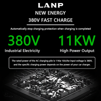 Prise standard européenne 11 kW 16 A pour véhicules à énergie nouvelle avec pistolet de charge de 5 mètres, station de recharge, chargeur EV OCPP 1.6J
