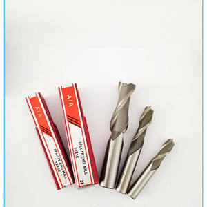 Wholesale Customized 1-7mm HSS <strong>End</strong> <strong>Mill</strong> Flat Square with 4 Flutes Tin &amp; Altin Coating New Condition ODM &amp; OEM Support - Product Image 1
