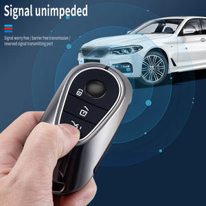 Étuis de clés de voiture pour Mercedes-Benz, nouveaux modèles Classe C, Classe E, E200L, E300L, C260L, A200L, GLC, Classe S, pour hommes et femmes - Product Image 2