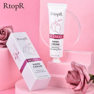 Crema de manos natural de mango de alta calidad, hidratante, blanqueadora, suavizante y que mejora la piel áspera. - Product Image 2