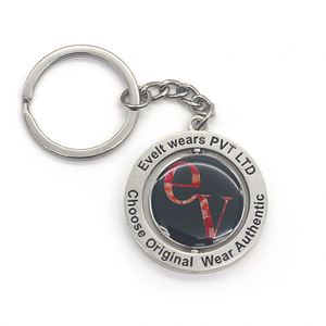 Custom Printing Logo Metal <b>Key</b> Chains with Epoxy Coating Metal Keychain Custom Company Logo Star Keychain - Product Image 6