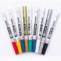 Marqueur permanent multicolore haute performance à base d'huile anti-alcool SP150 pour loisirs créatifs, pointe aiguille 0,7 mm, finition fine