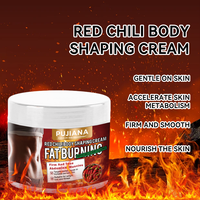 Crème amincissante et sculptante PUJIANA aux extraits de plantes et piment rouge pour le corps – Soin corporel, brûle-graisse, massage amincissant et perte de poids