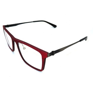 Gafas de Sol Cuadradas U-Top de Madera y Fibra de Carbono Forjada con Lentes Anti Luz Azul TY-MXY-003 - Product Image 6
