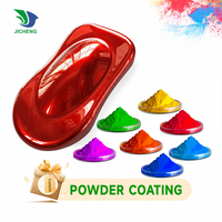 Revêtement en poudre électrostatique de qualité supérieure PPHC1413, couleur bonbon, polyester pur, pour la modification de la couleur des pièces métalliques