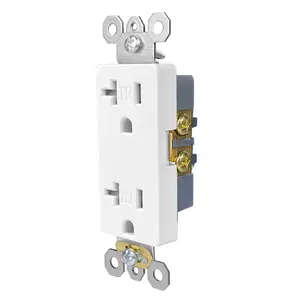 Decorative usa type socket 20a TR Receptacle Wall Outlet Socket