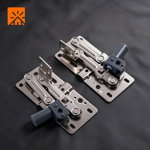 Charnière robuste à bascule à 45 degrés pour porte de placard de rangement à plateau inclinable pour armoire à chaussures - Product Image 1