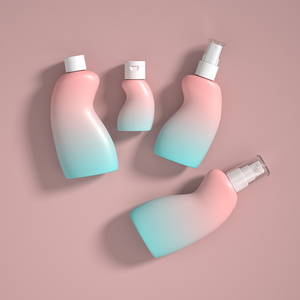 Individuelle Kosmetikverpackungen <span class=keywords><strong>PET</strong></span>-Kunststoffflaschen Einzigartige Körperpumpflaschen - Product Image 6