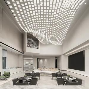 Vente chaude, lustre LED moderne personnalisé pour décoration intérieure, grand lustre <span class=keywords><strong>scandinave</strong></span>-industriel blanc chaud E26, <span class=keywords><strong>suspension</strong></span> pour hall d'hôtel - Product Image 4