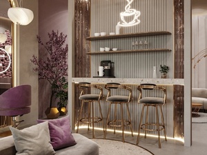 Floral Nail Salon Interior Design Service Elegant Flower Decoration Bespoke Shopfitting and One Stop Solution Plan - Product Image 5