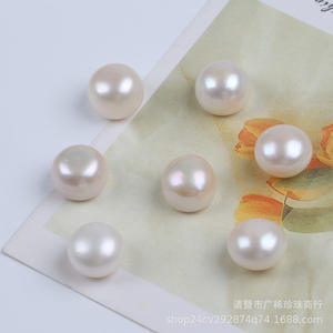 Fourniture de matières premières brutes non traitées Perles de bouddha d'eau douce médicinales en forme de bouton - Product Image 3