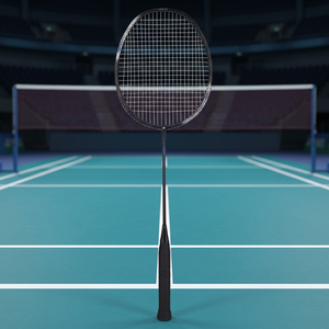 Professional Ultra-Light 80g Full Carbon Fiber Woven Badminton Racket with High-Elastic Grip and Durable <b>Strings</b> - Product Image 3