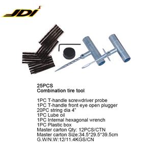 JDI-Q644 résistant de Haute qualité kit de réparation de pneu de 25 pièces - Product Image 2