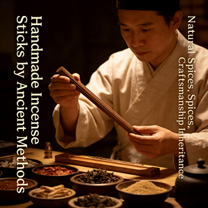 Bastoncini di Incenso Naturale Premium in Legno di Agar, Sandalo di Montagna Invecchiato, 20g Incenso Artigianale per Aromaterapia - Product Image 5