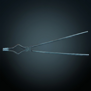 SUNTOOLS/STIPL Pinzas para Crisol de Hierro Negro de 14 Pulgadas, Curvadas, Forma Irregular, Modelo 202F-G-H-I, para Elaboración de Anillos, Pulseras y Collares - Product Image 1