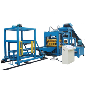 4-25B macchina automatica ad incastro per la fabbricazione di mattoni in calcestruzzo macchina per lo stampaggio di mattoni linea - Product Image 2