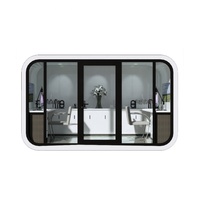 Bureau de jardin, pod de jardin, bureau à domicile personnalisé, abri de jardin, bâtiment de bureau isolé, hôtel, maisons préfabriquées prêtes à l'emploi