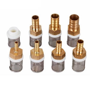6MM-19MM Car Wash Filter Strainer Sprayer <b>Pump</b> Filtering Net Stainless Steel Mesh Hose Filter Pagoda Brass Fitting - Product Image 1