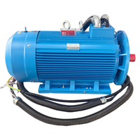 Moteur électrique synchrone triphasé AC Chine 400 CV 2 pôles 3000 tr/min à vitesse variable à entraînement direct pour broyeur à billes avec télécommande