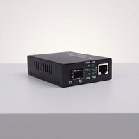 Convertidor de Medios SFP YXFiber, Gigabit Ethernet 10/100/1000M, Convertidor de SFP a Fibra Óptica RJ45